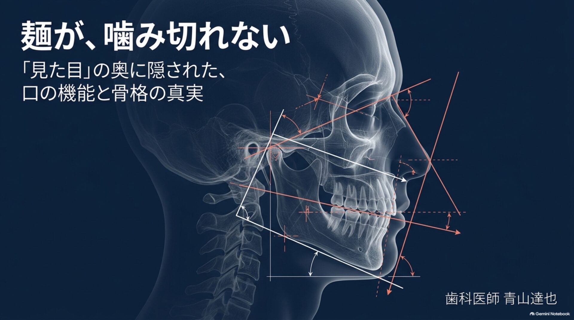 院長のとっておきの話　その１１９　その顔で、笑えるように 歯科医師が考える、見た目と心　第3章　噛めない、話しにくい――「見た目」の奥にある口の問題