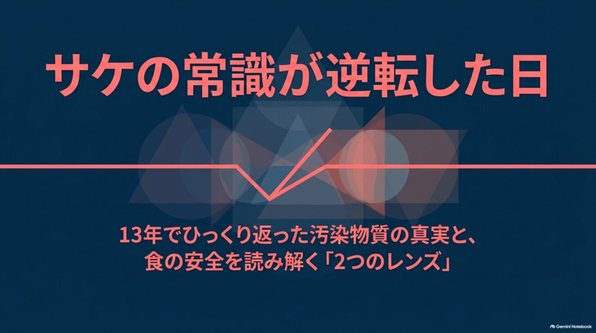 院長のとっておきの話　その１１３　「鮭を、毎日食べるなら」全5回　第2回　汚染物質の話は、13年で結論が逆転しました