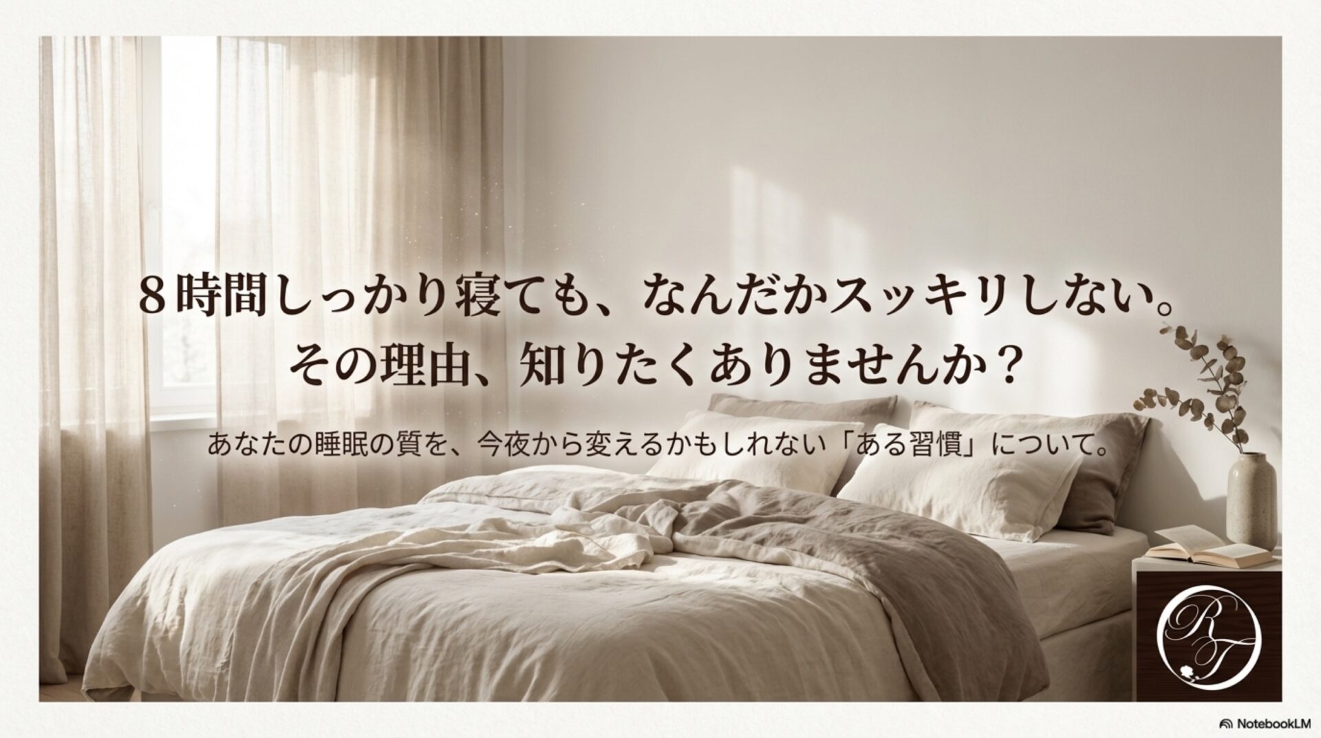 院長のとっておきの話　その６０　朝の頭痛、原因は寝室のドア？ 睡眠の質を科学する2つの新事実