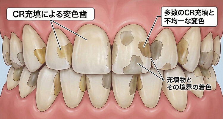 前歯を整える審美修復物のご相談は、浦安市の「ローズタウン歯科